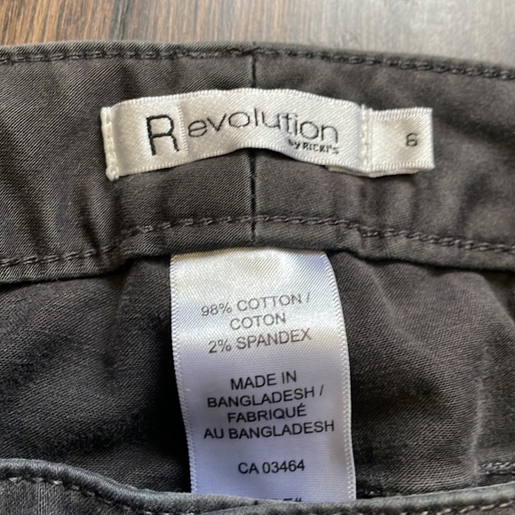 Revolution Grey Cargo Jeans - Picture 4 of 7